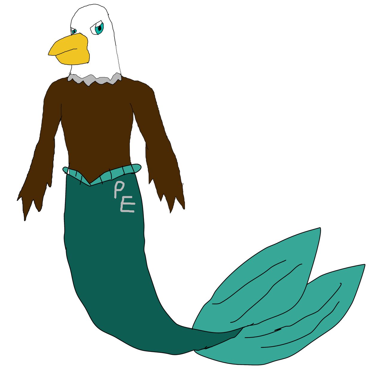 Arizona Cardinals Mascot Merman by JoshPikaDPLover2017 -- Fur