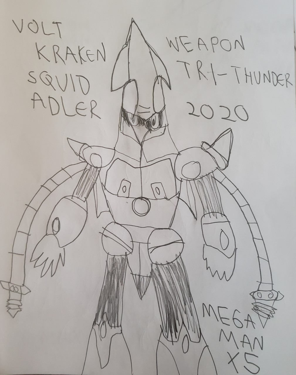 megaman x5 squid adler