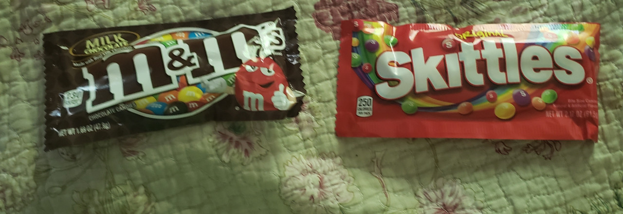 I found 2 oddly shaped skittles in my M&M's. : r/mildlyinteresting