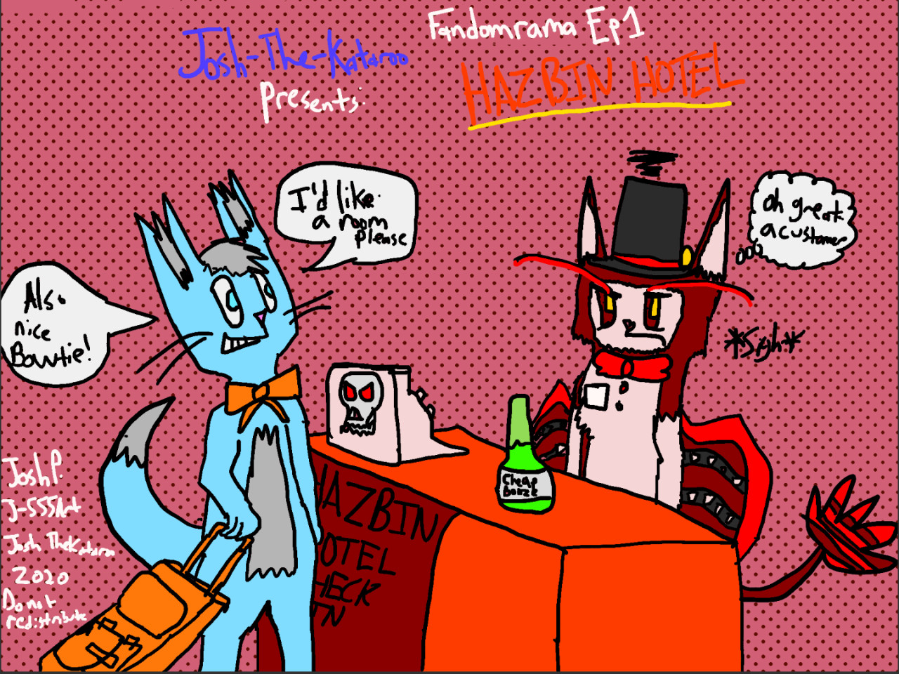 FandomOrama Ep1: Hazbin Hotel (LINK) by Josh_the_Kataroo -- Fur Affinity  [dot] net