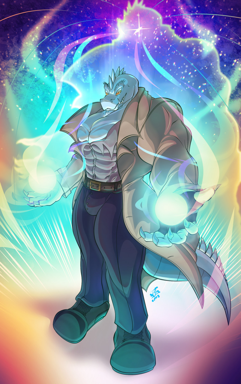 Star Platinum/OC (COMMISSION) by squarerootofdestiny -- Fur Affinity [dot]  net