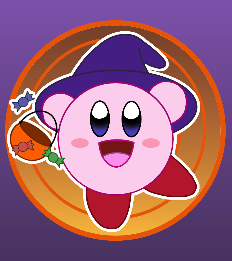 Kirby (Halloween Picture 15) by JoVay Fur Affinity [dot] net