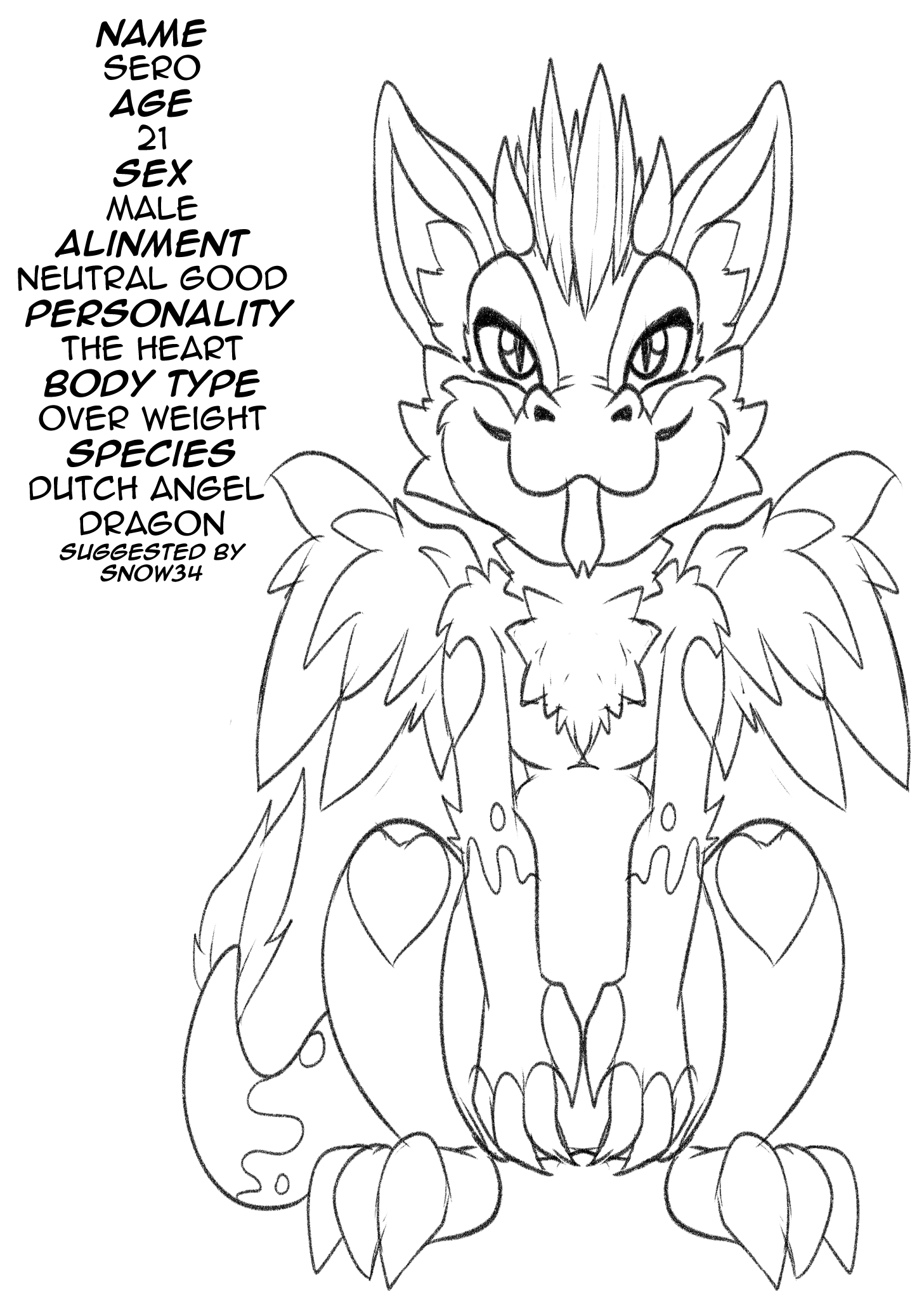 Sero the Dutch Angel Dragon by joykill -- Fur Affinity [dot] net