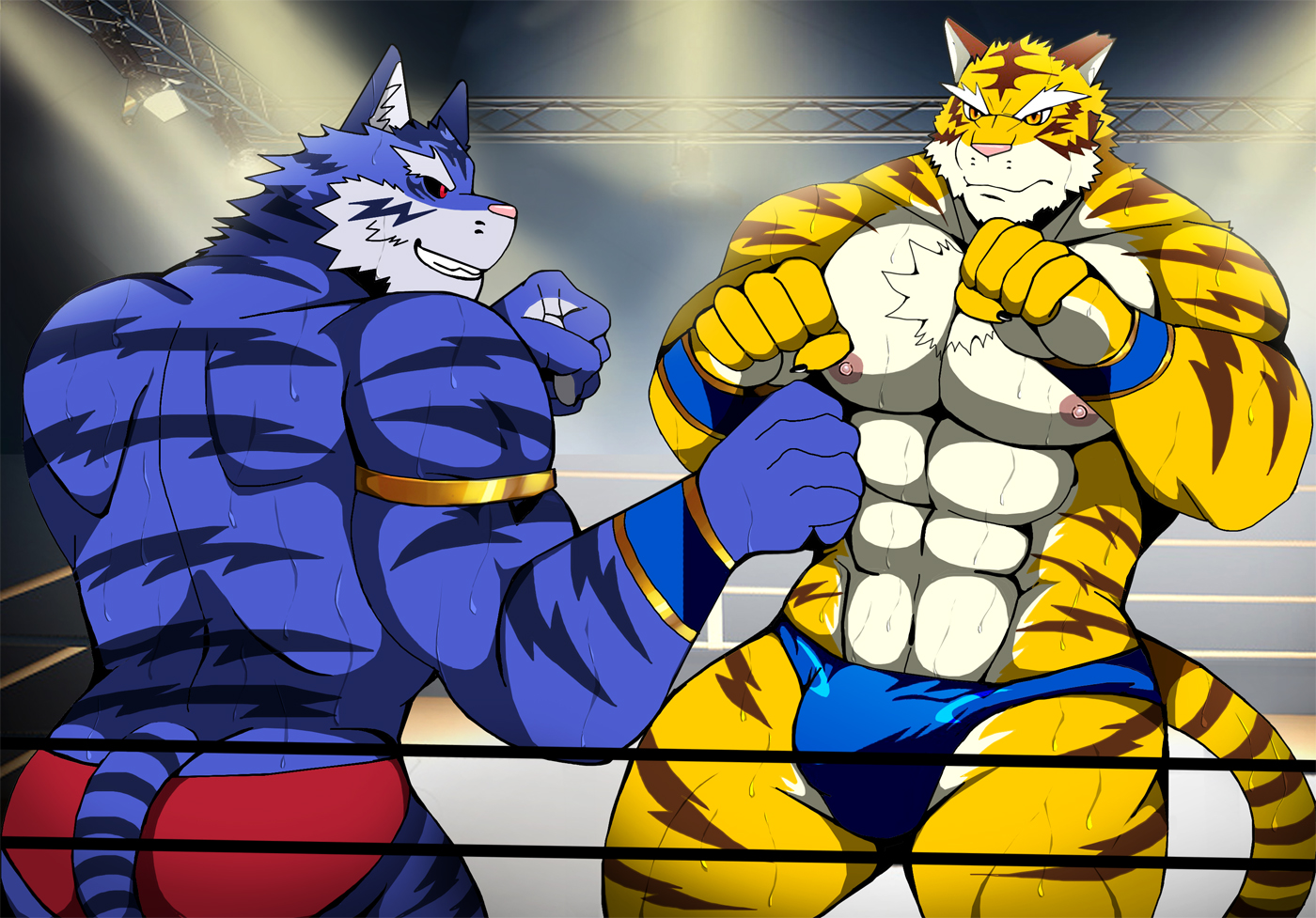 Sangetsu VS Dark Sangetsu by joylin514 -- Fur Affinity [dot] net