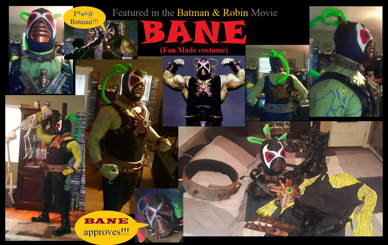 Bane batman and robin cosplay