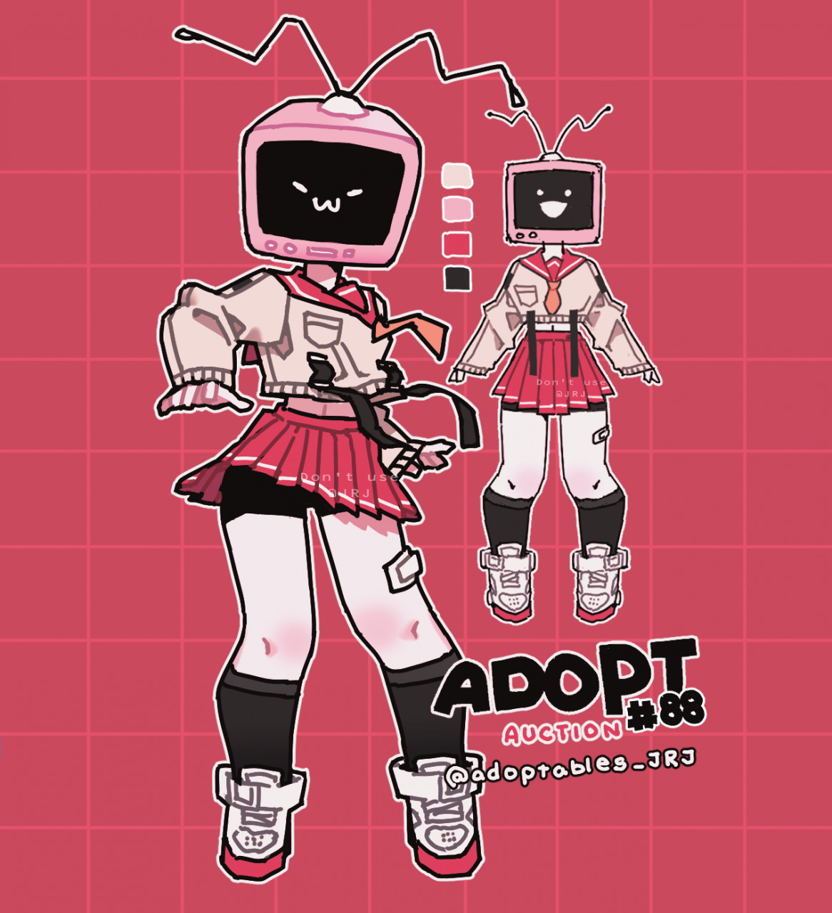 anime tv head  Tv head Character design Object heads