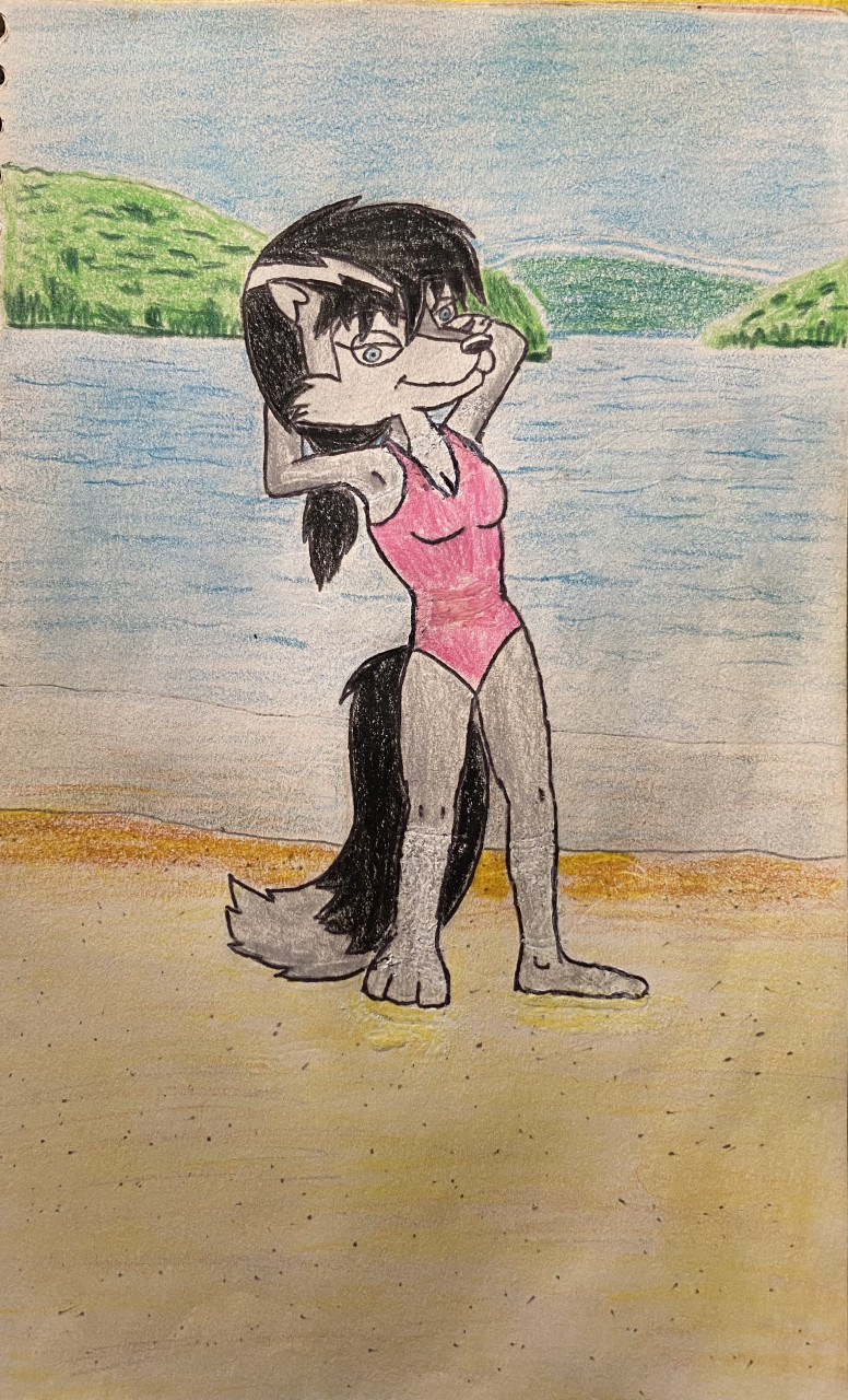 Wolfoo and Lucy in their Swimwear by Miguel130509 on DeviantArt