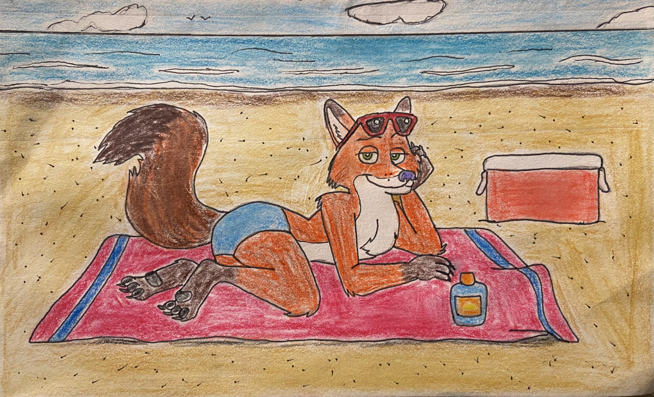 Nick at the Beach by JRR5790 -- Fur Affinity [dot] net