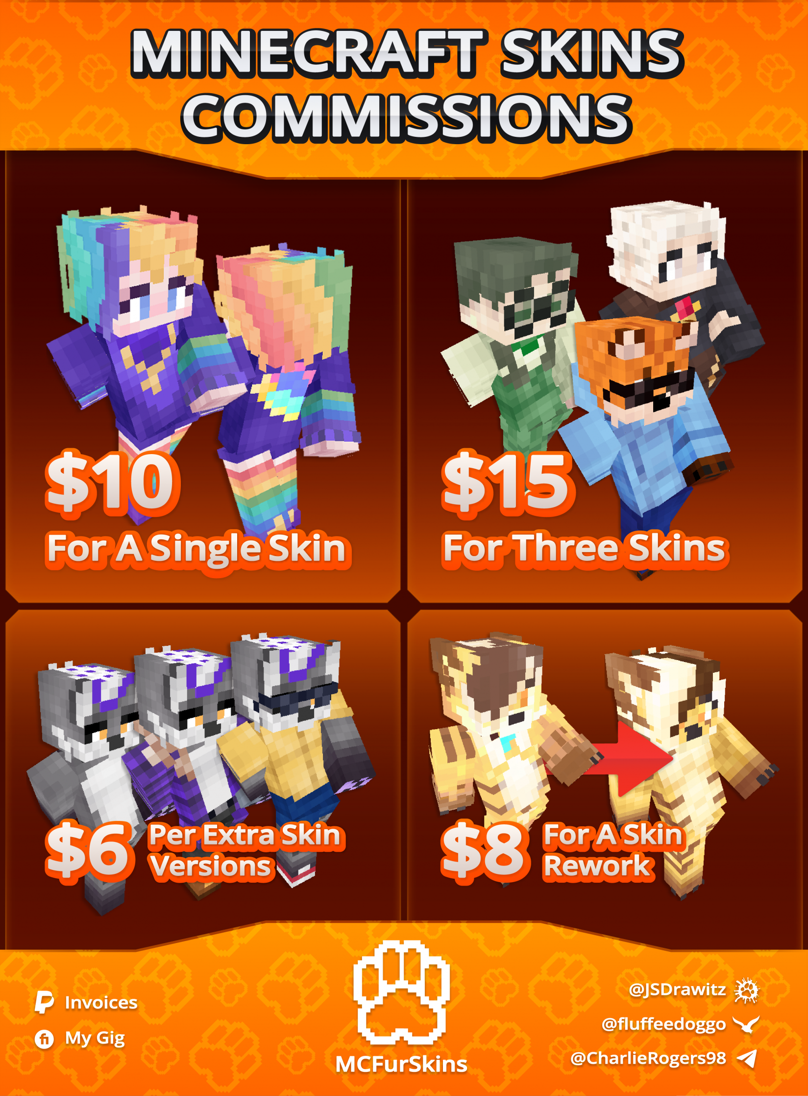 Skins for Minecraft  Boy & Girl Minecraft Skins by DV Artz Limited