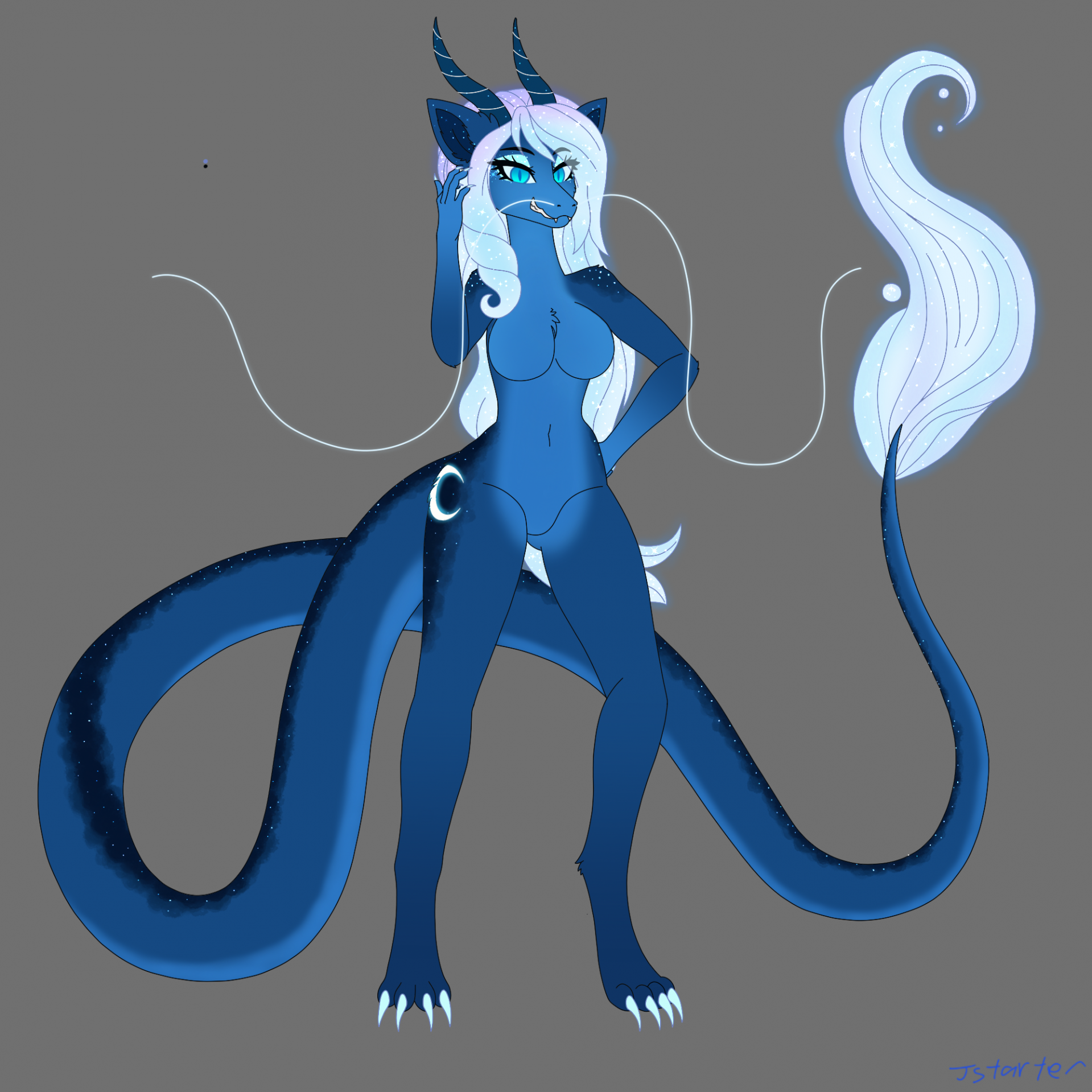 Eastern dragon Magnaluna Princess Luna