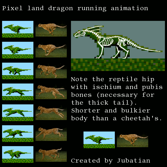 Dinosaur Run Cycle -   Run cycle, Animation reference, Dinosaur