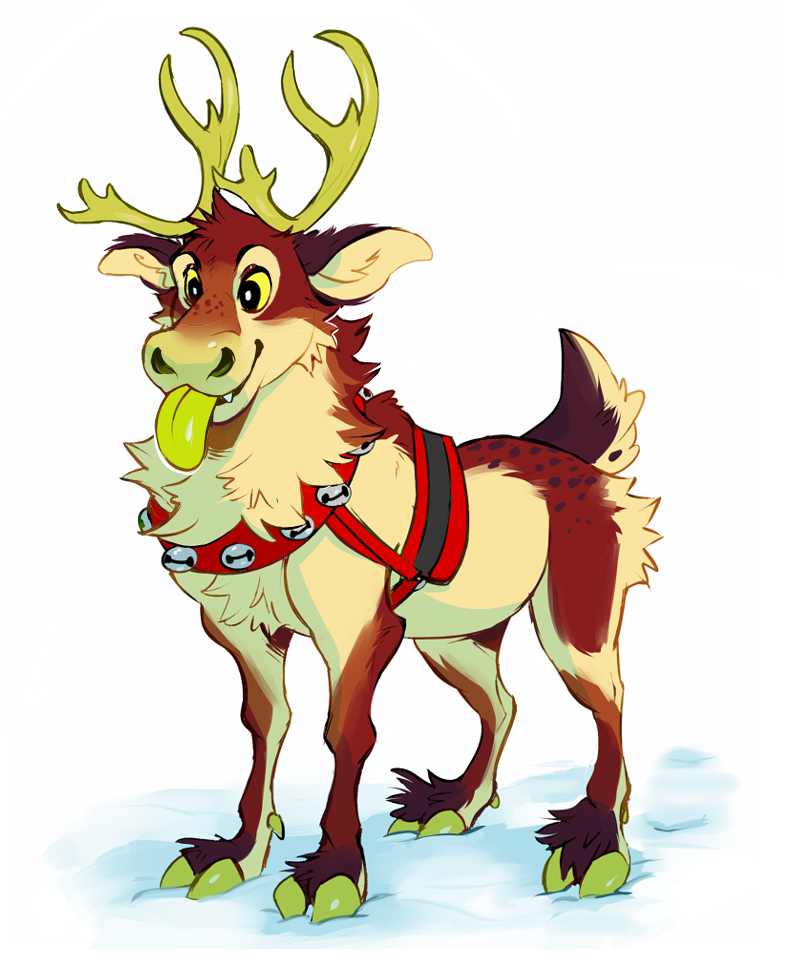 reindeer games clip art