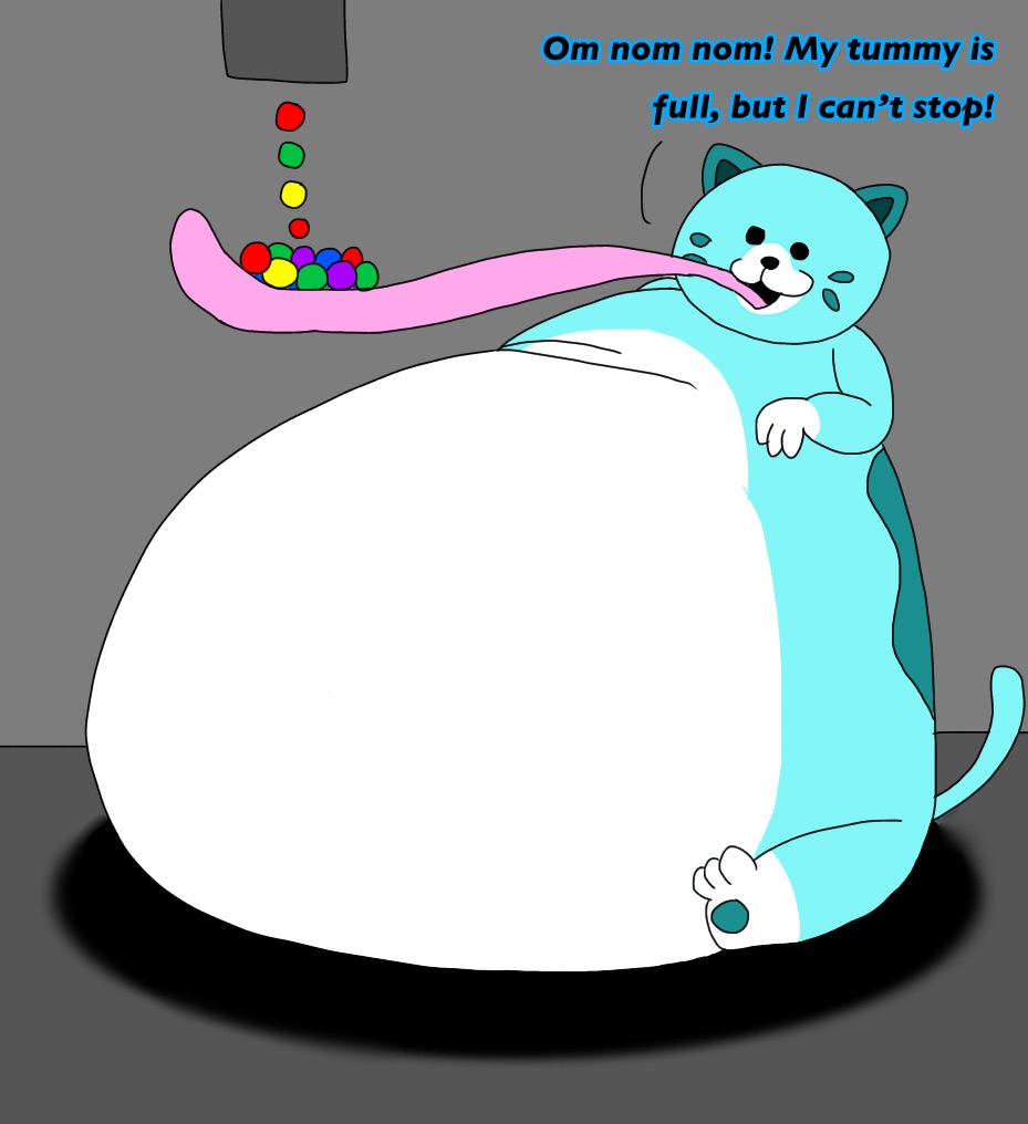 Chubby candy cat by Jude567 -- Fur Affinity [dot] net