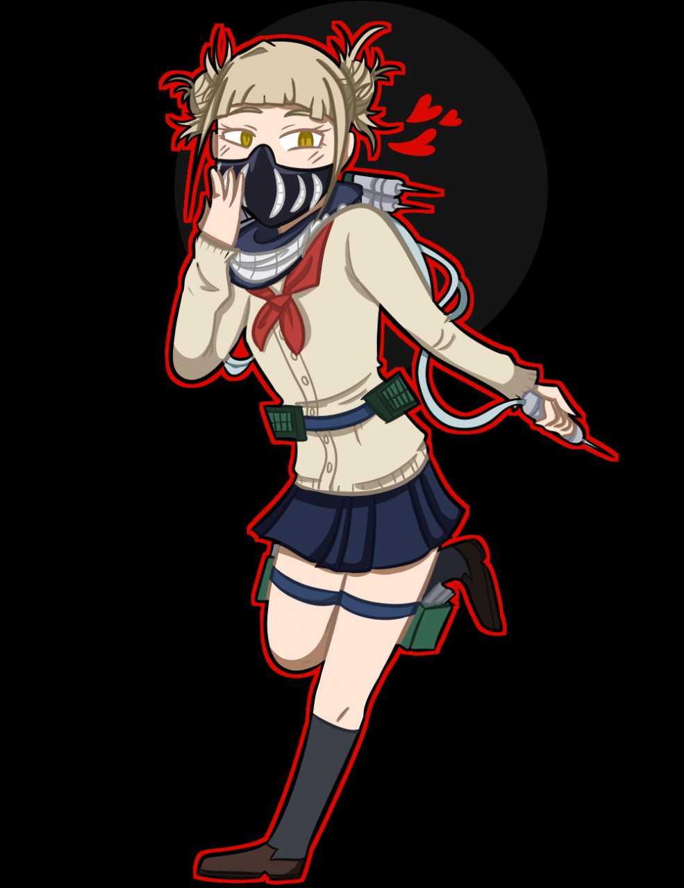 Himiko Toga Fan Art by juggalo.knives -- Fur Affinity [dot] net