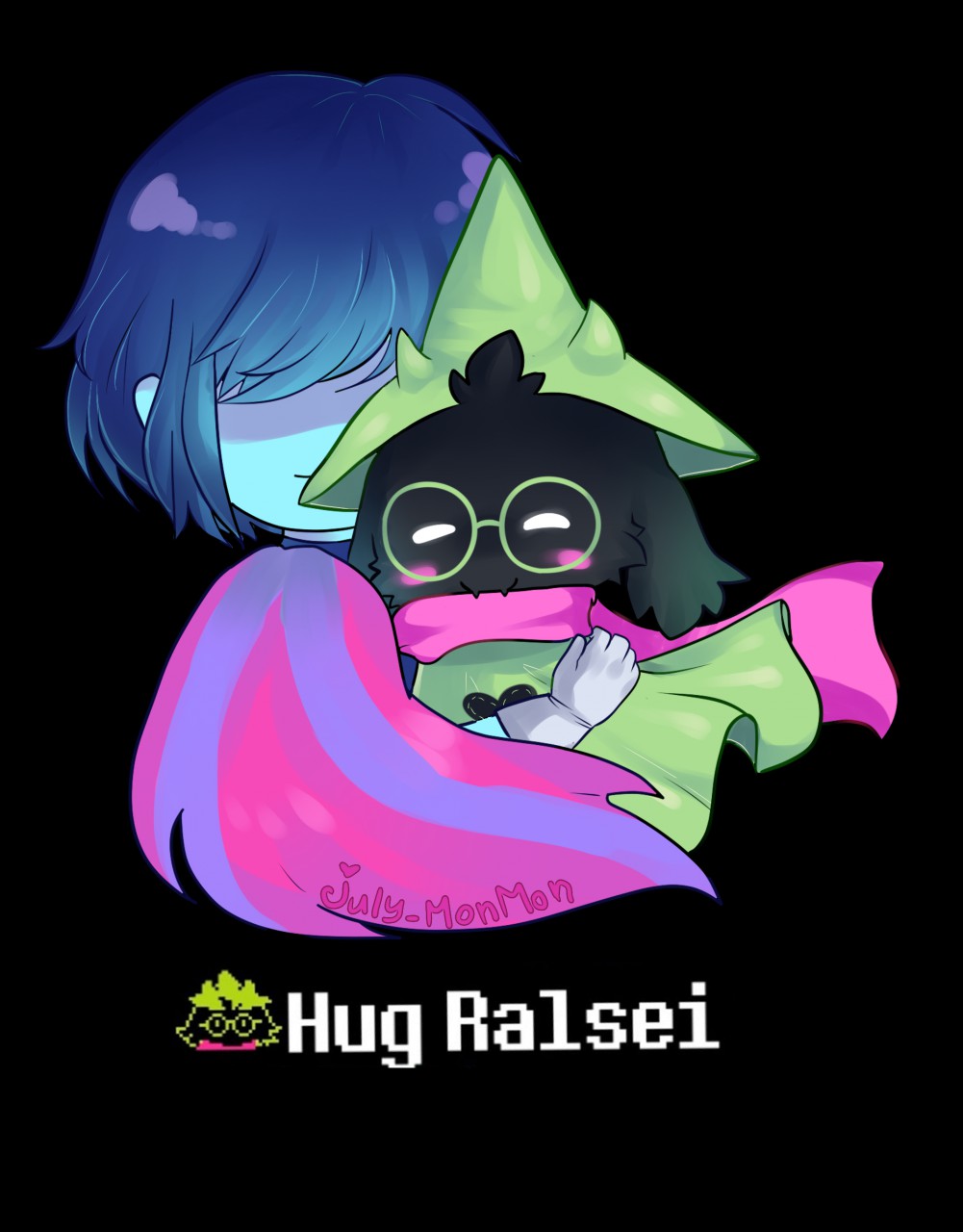 Kris x Ralsei by July-MonMon -- Fur Affinity [dot] net