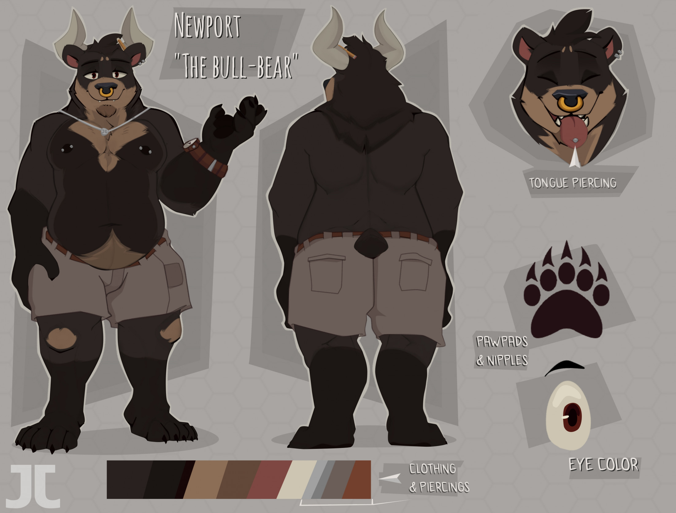 Newport (SFW) by JumpyJackal -- Fur Affinity [dot] net