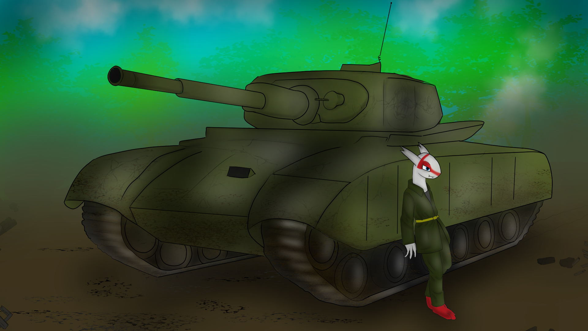 TANK COMMANDER IZZY