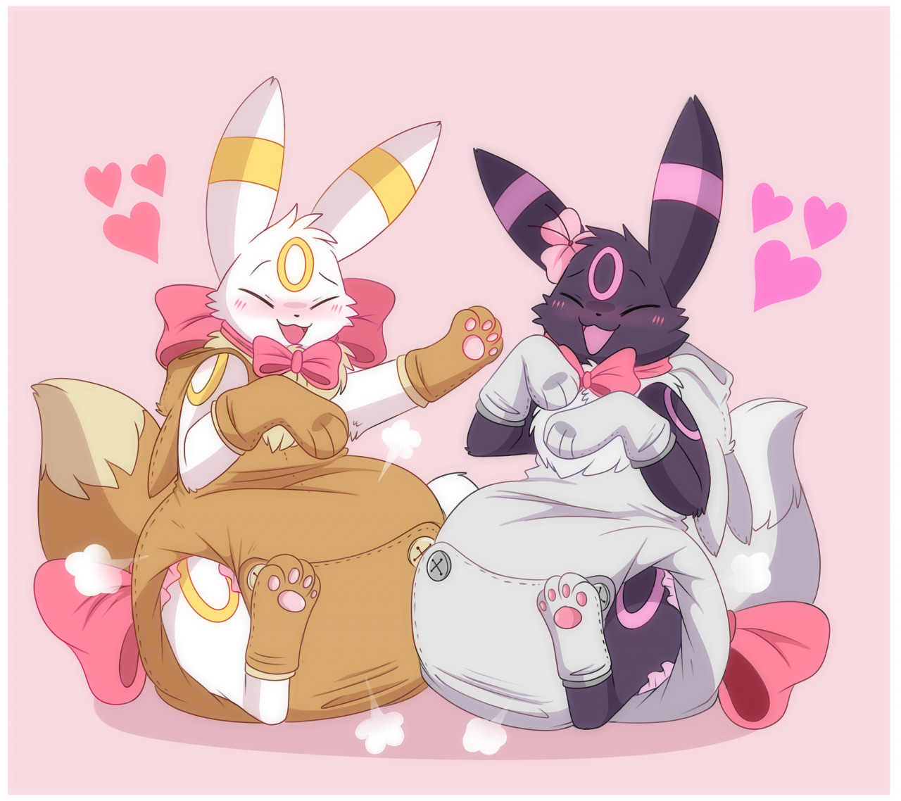 Pokemon Eeveelutions Onesies Ruby by minecraftplayer129 -- Fur Affinity  [dot] net