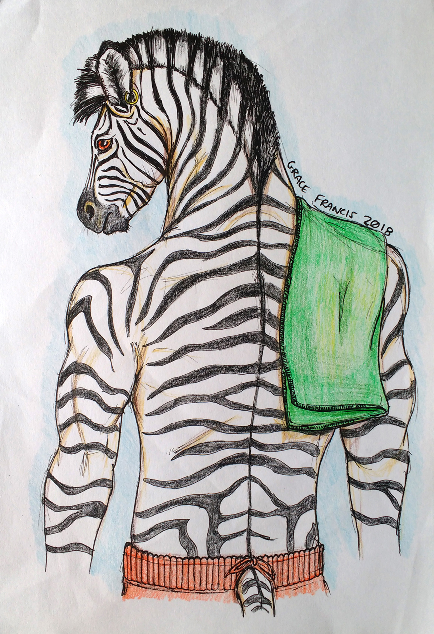 Anthro zebra