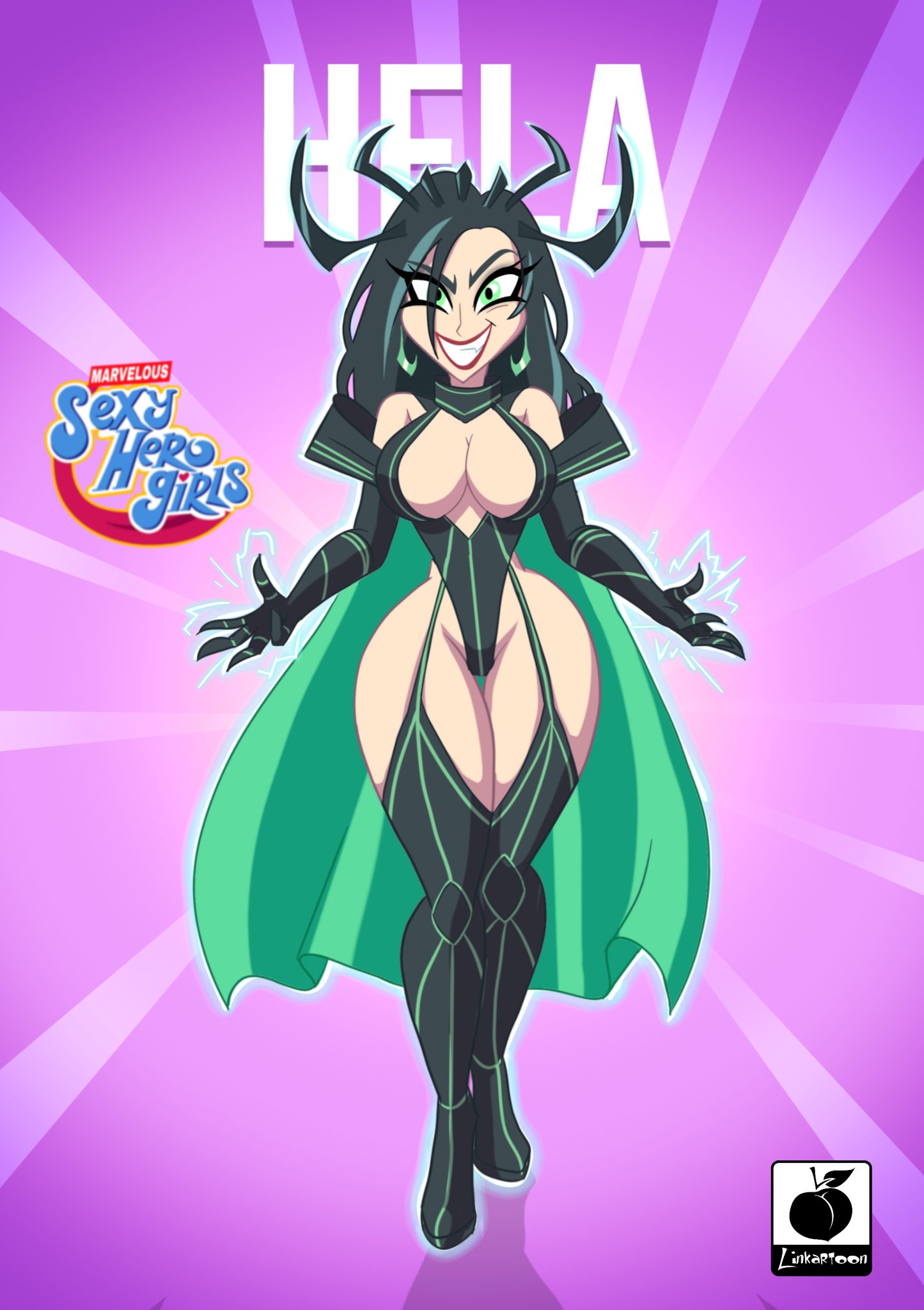 DCSHG Busty Hela by JustafunGUY23 -- Fur Affinity [dot] net