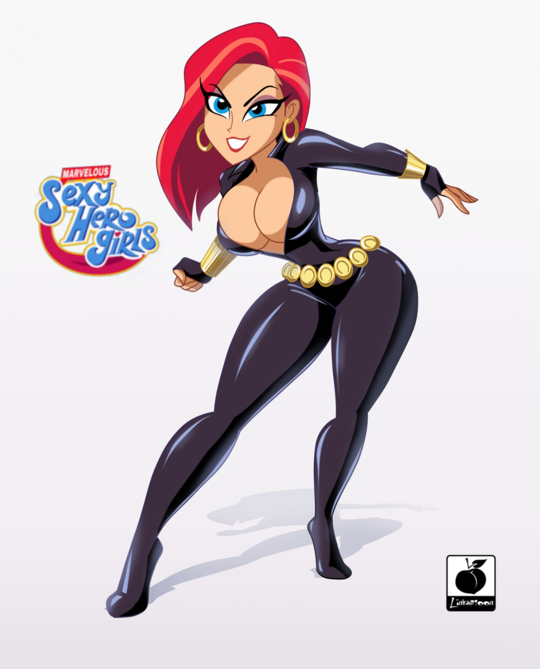 DCSHG Busty Black Widow 2 by JustafunGUY23 -- Fur Affinity [dot] net