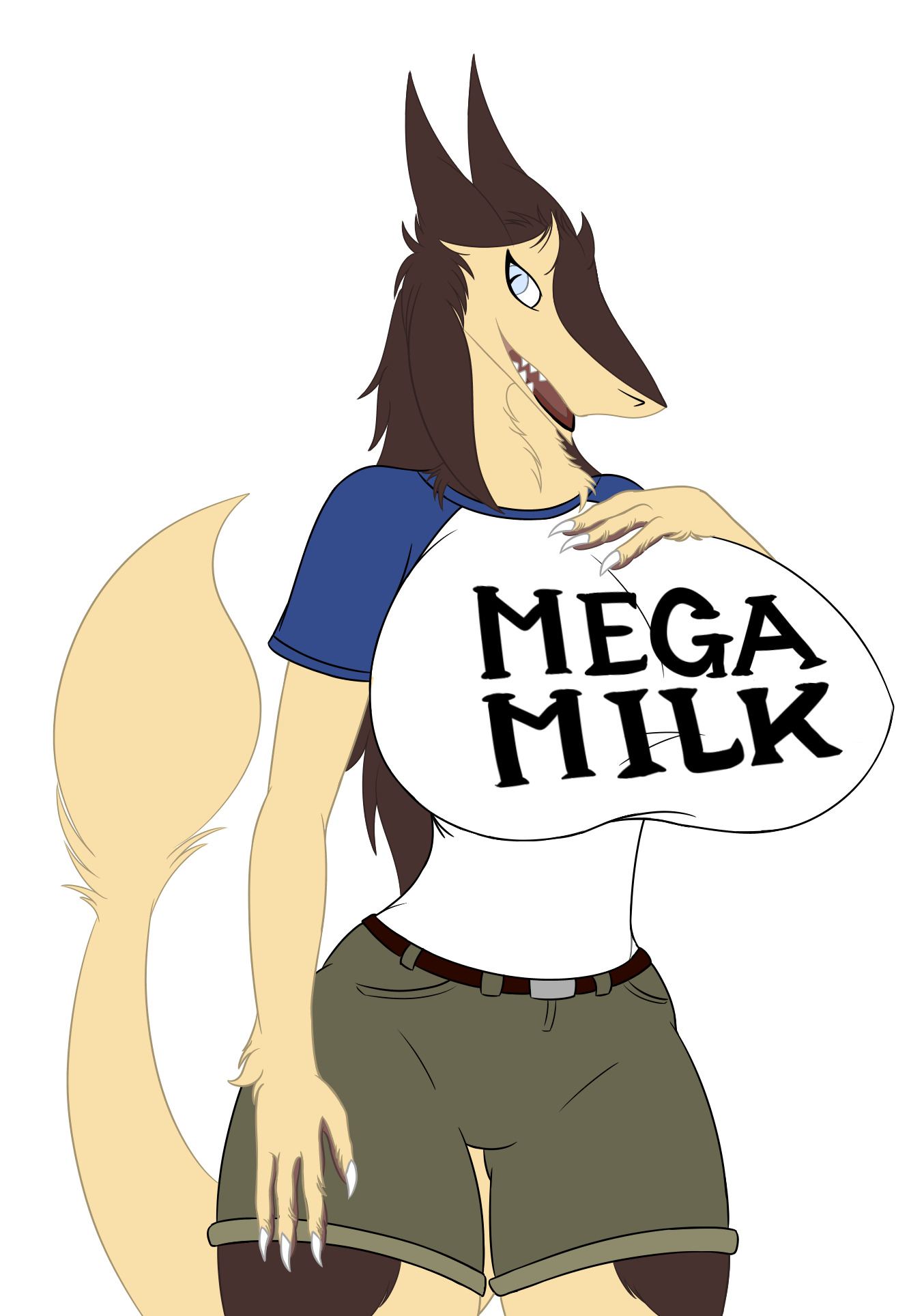 Mega Milk Sergal (old) by justmekenji -- Fur Affinity [dot] net