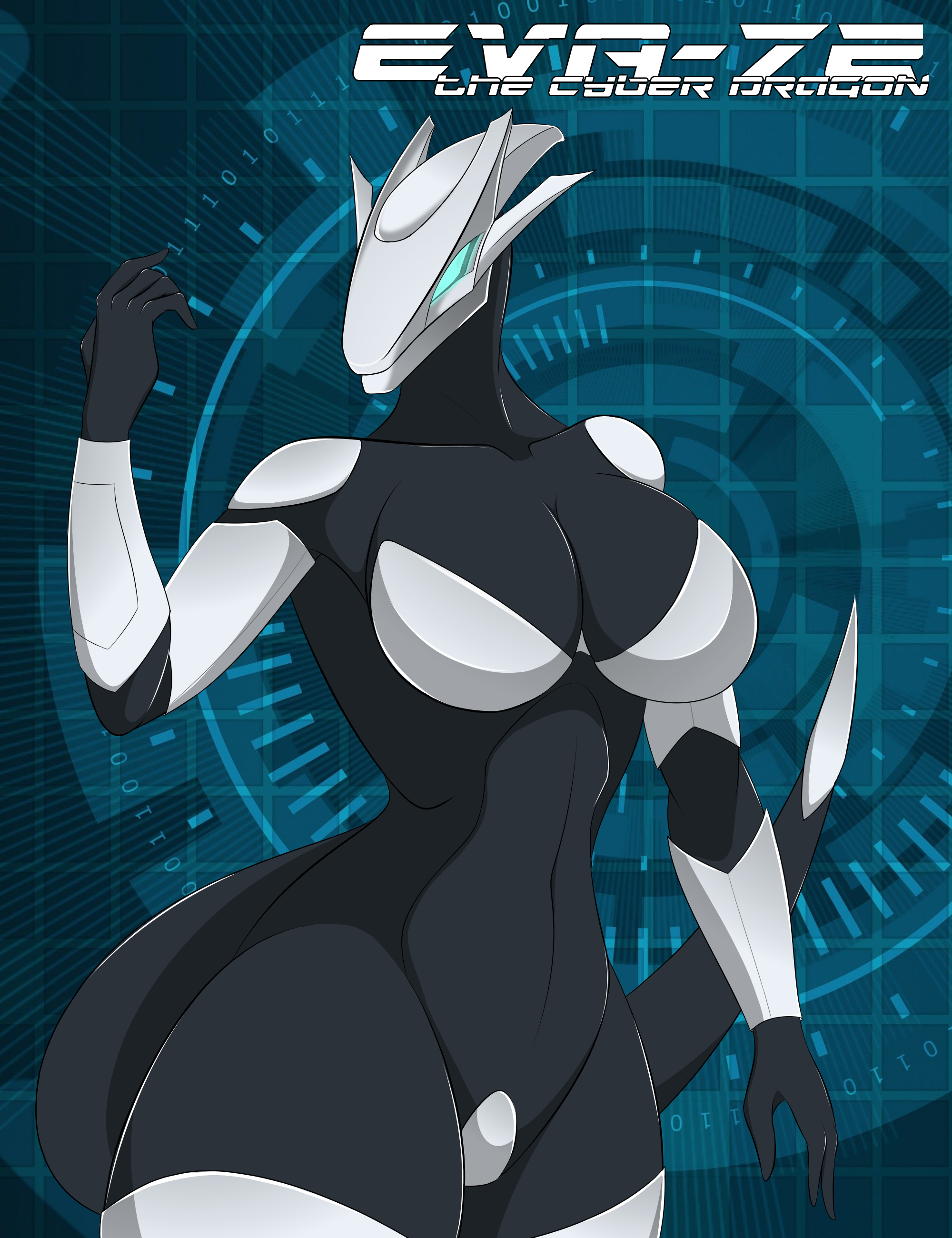 Cyber Dragon Eva-72 V1.0 by justmekenji -- Fur Affinity [dot] net