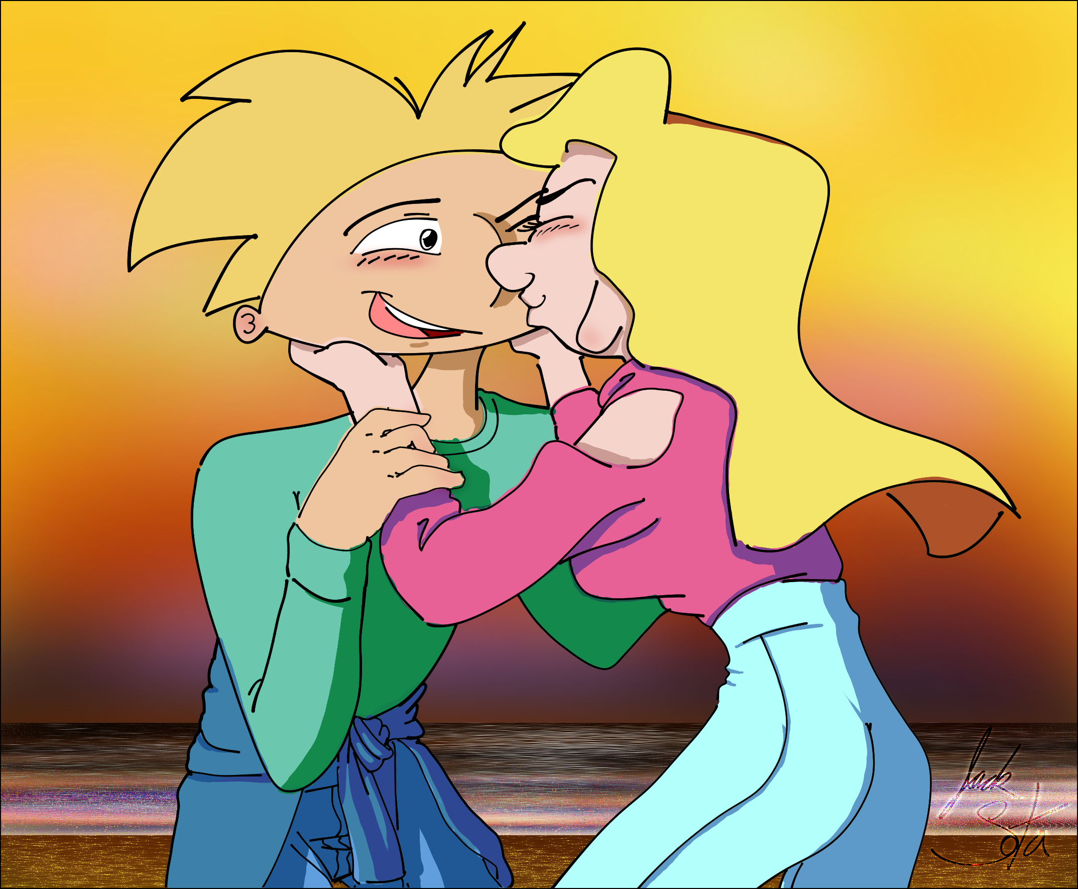 Arnold helga kiss