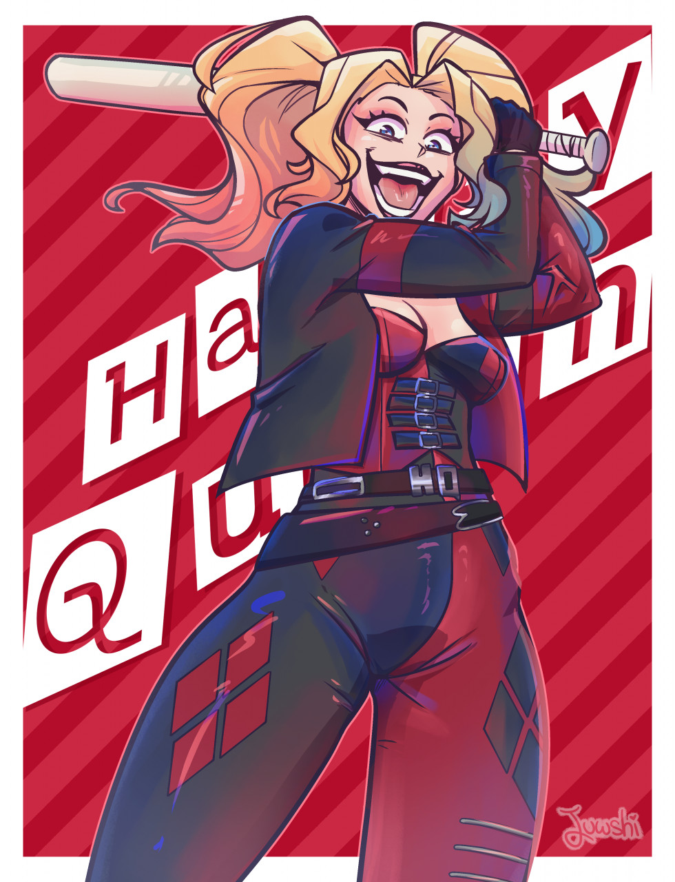 Harley Quinn by Juwshi -- Fur Affinity [dot] net