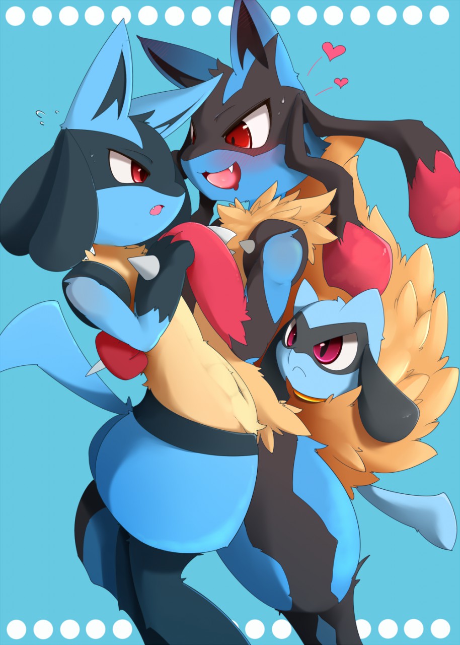 🧠KAIJUINU🧪 on X: by modifying a lucario sprite i've made a pokemon sprite  of my fursona complete with shiny version!  / X