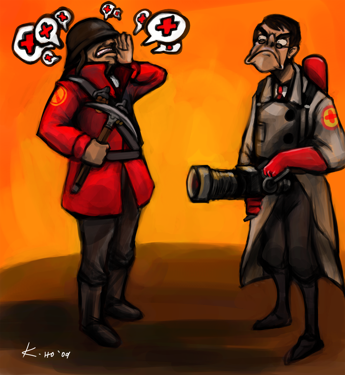 MEDIC! MEDIC! MEDIC! MEDIC! MEDIC! by K-ho -- Fur Affinity [dot] net