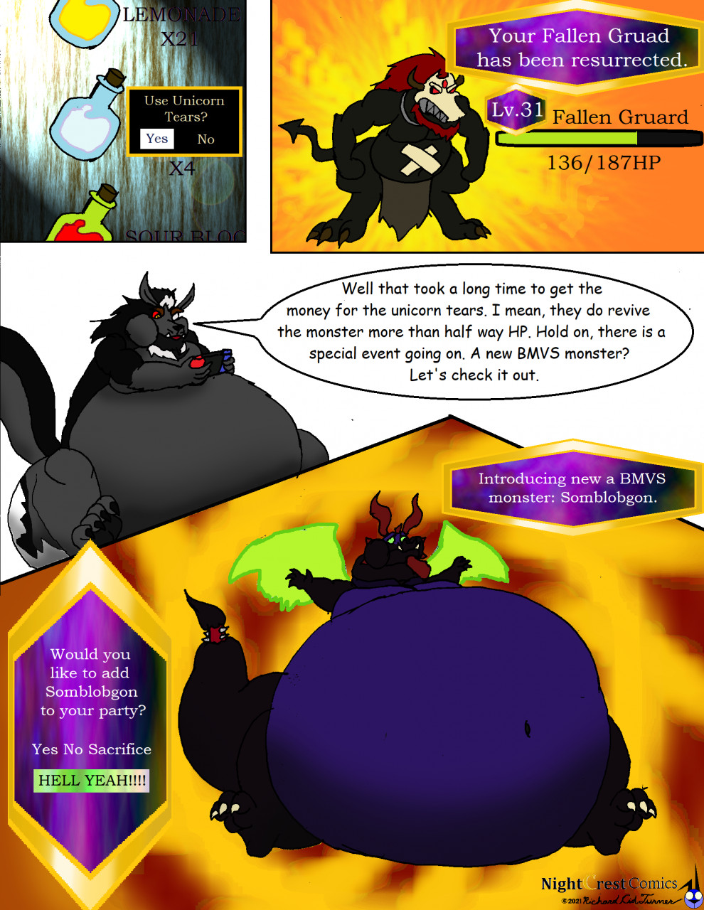 Count of Calories Epilogue by k9manx90 -- Fur Affinity [dot] net