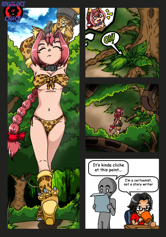 DC2xJB: Rainbow Hypnotic Forest Doujin Page 7 by KaaServant -- Fur 