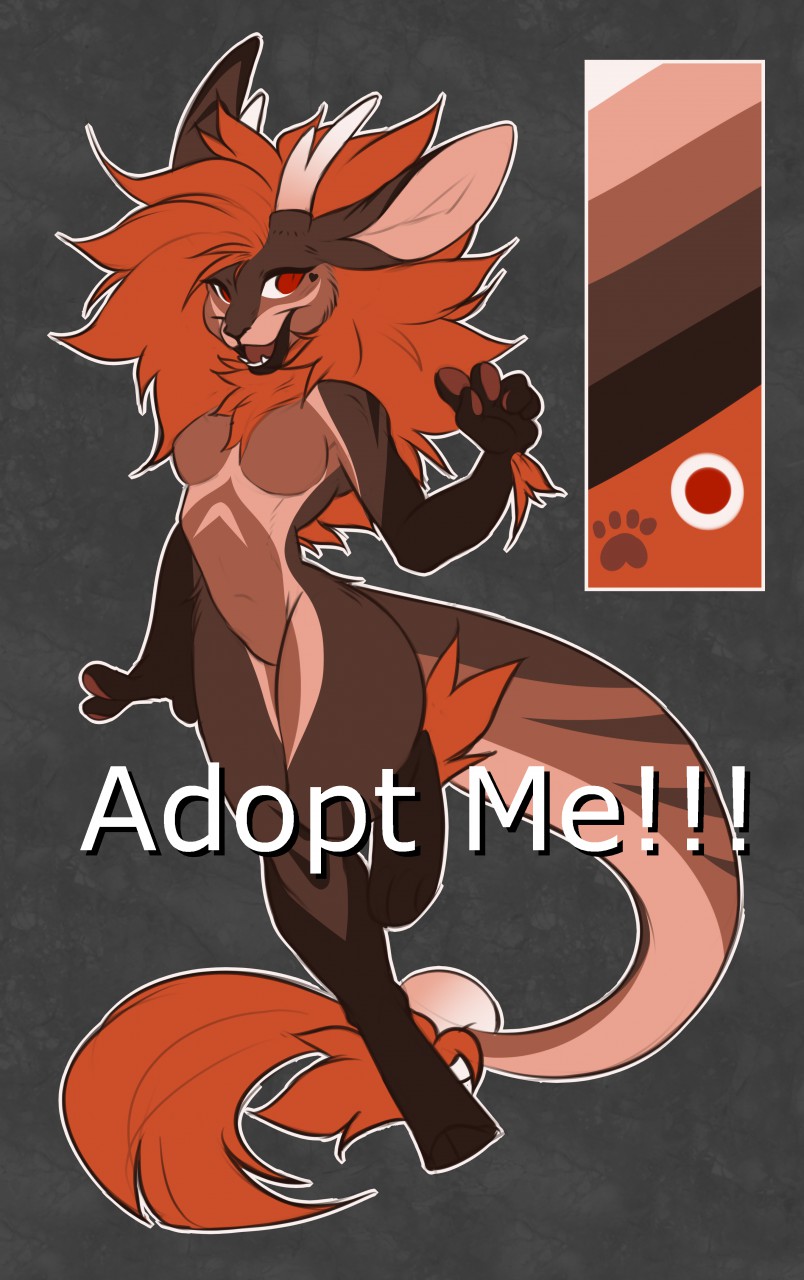 Red Brown Bunny Dragon OTA by Kabash -- Fur Affinity [dot] net