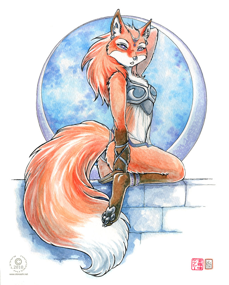 Female fox princess/queen oc idea
