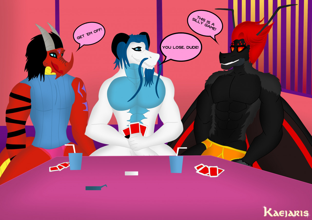 Strip Poker by Kaejaris -- Fur Affinity [dot] net