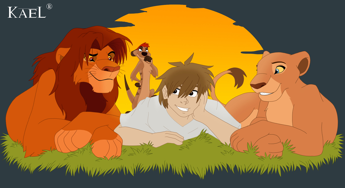 The Lion King with fan made changes : r/pics