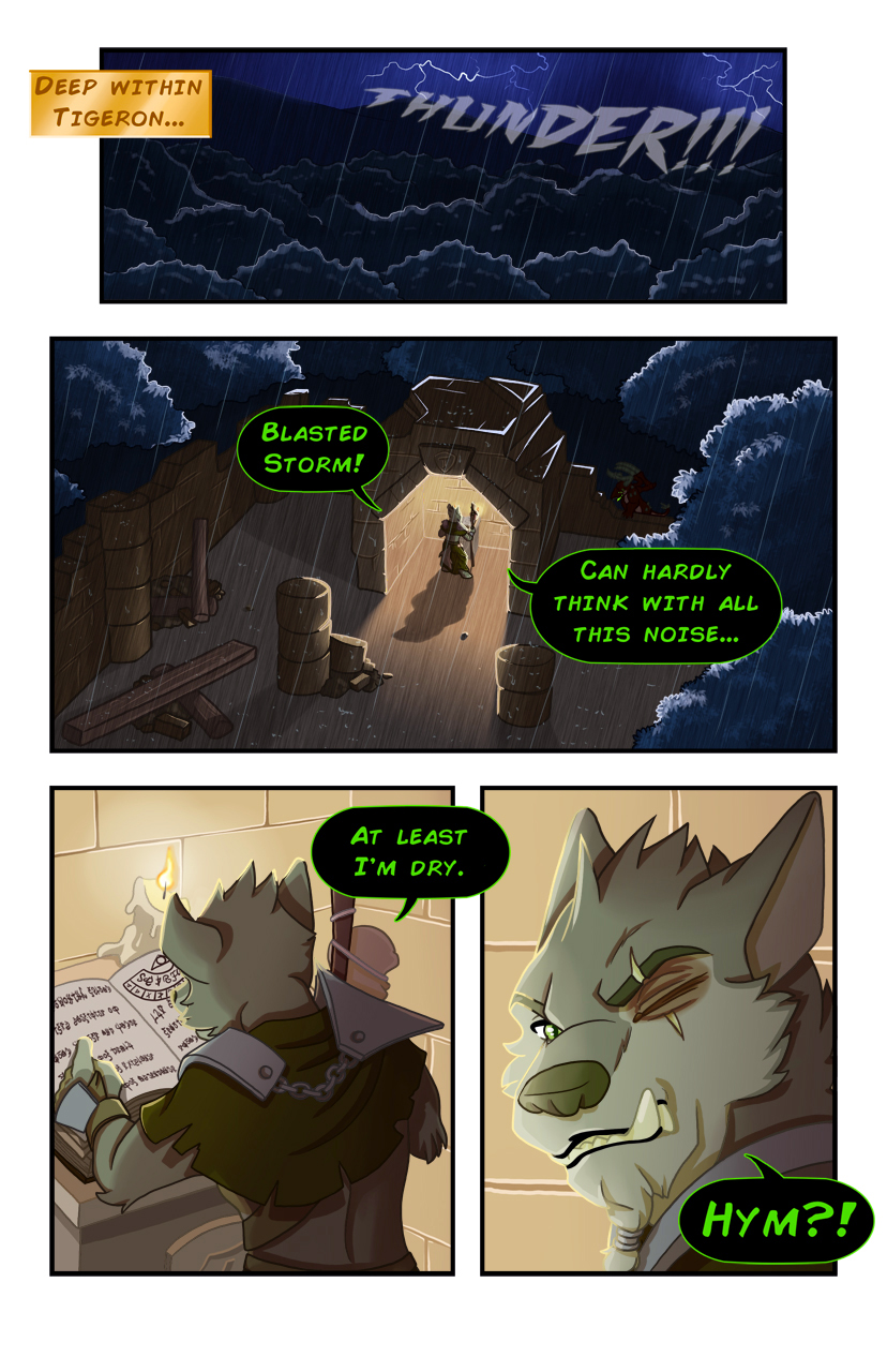 Prologue Page 1 By Kael Tiger Fur Affinity Dot Net