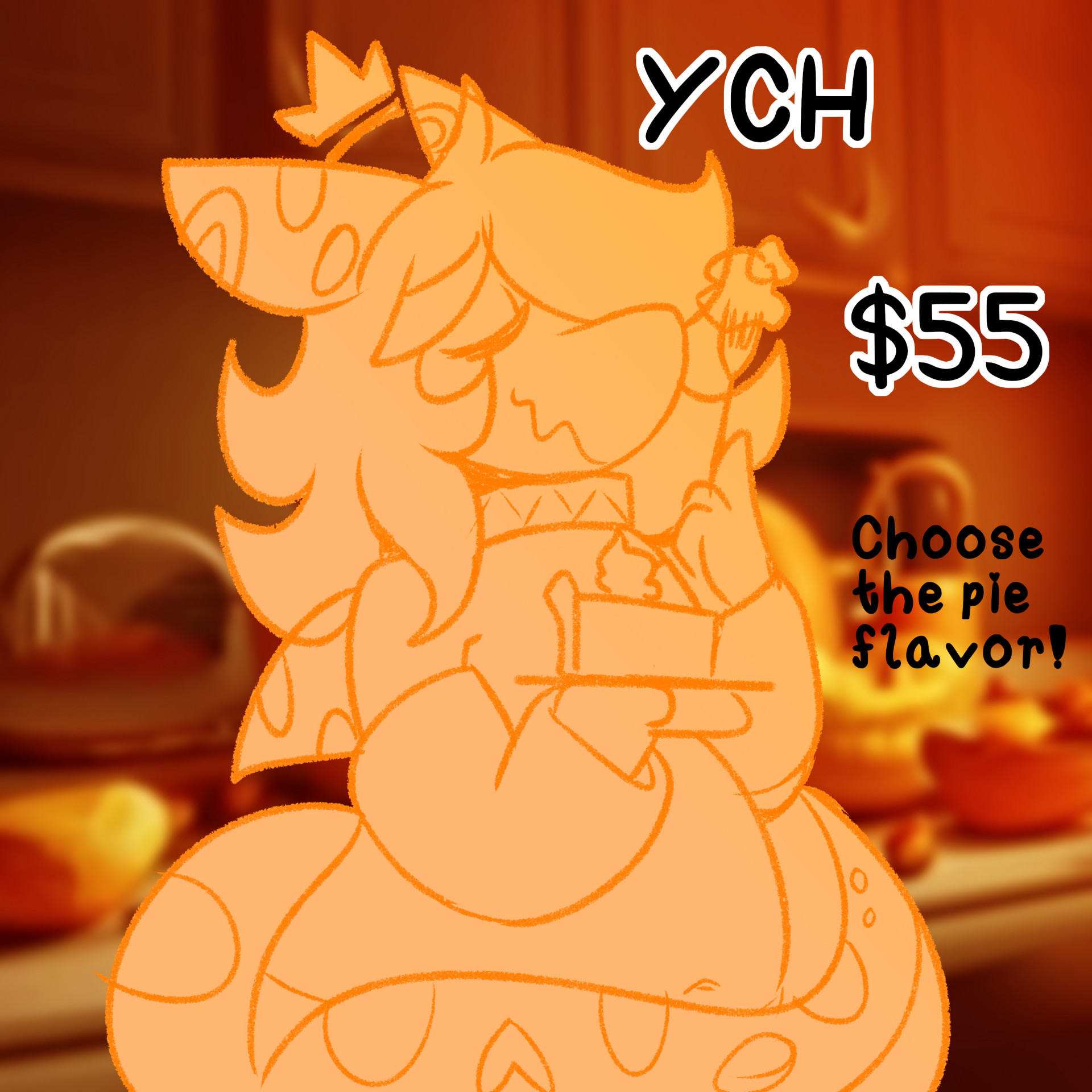 Pumpkin Pie YCH! by Kafterdark -- Fur Affinity [dot] net