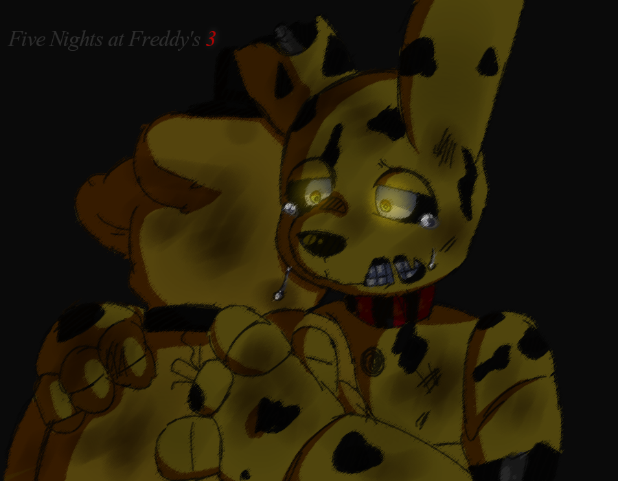 FNAF 3 Springtrap by Blushing_Cactus -- Fur Affinity [dot] net