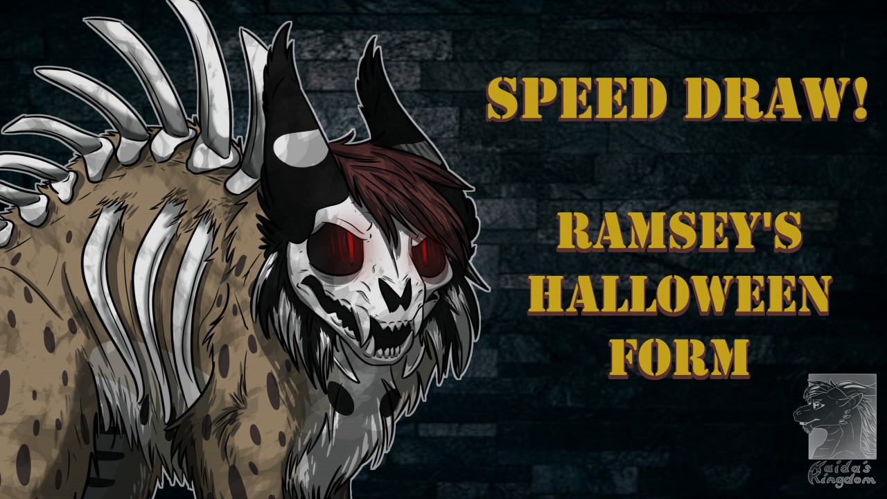 Halloween Hisses Speed Draw! by KaidasKingdom -- Fur Affinity [dot] net