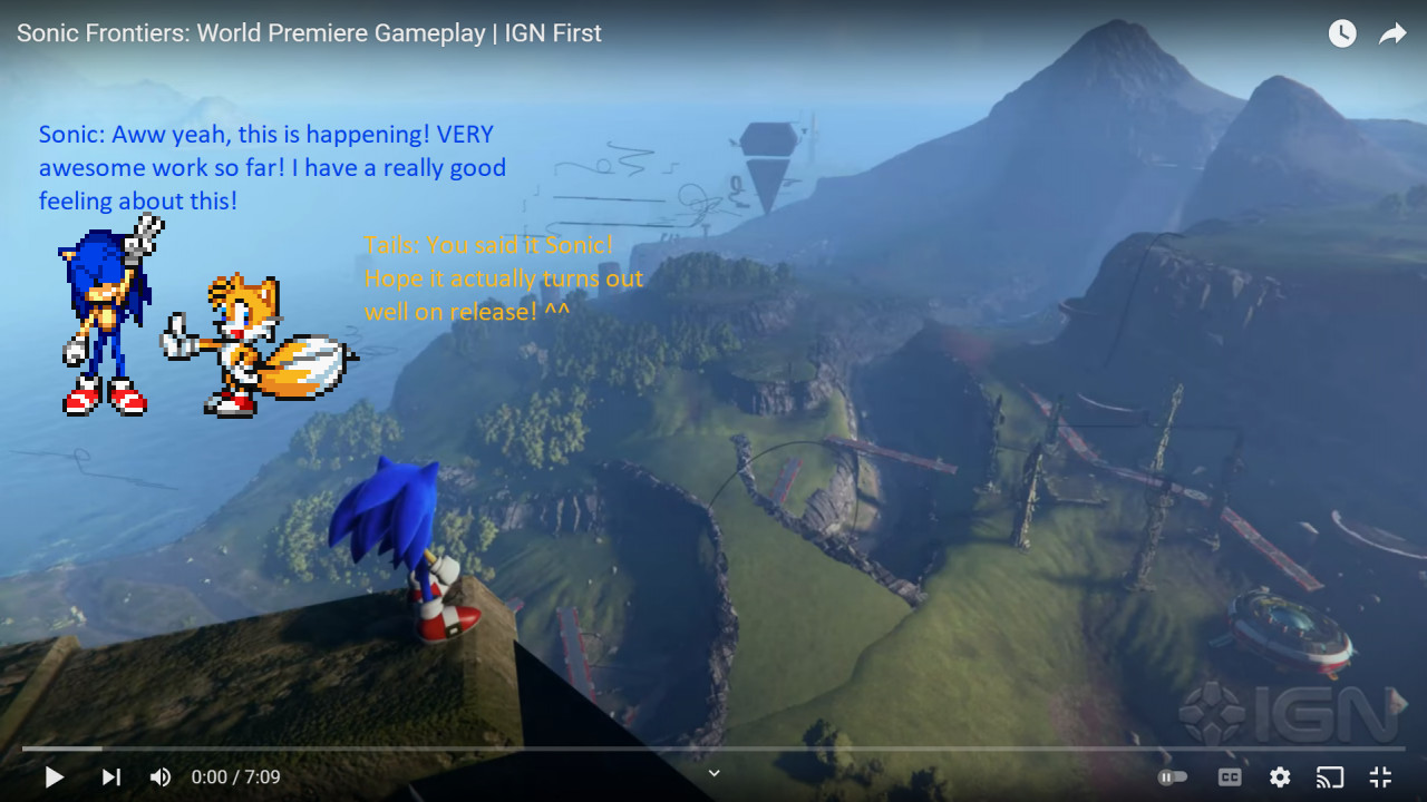 Sonic Frontiers: World Premiere Gameplay