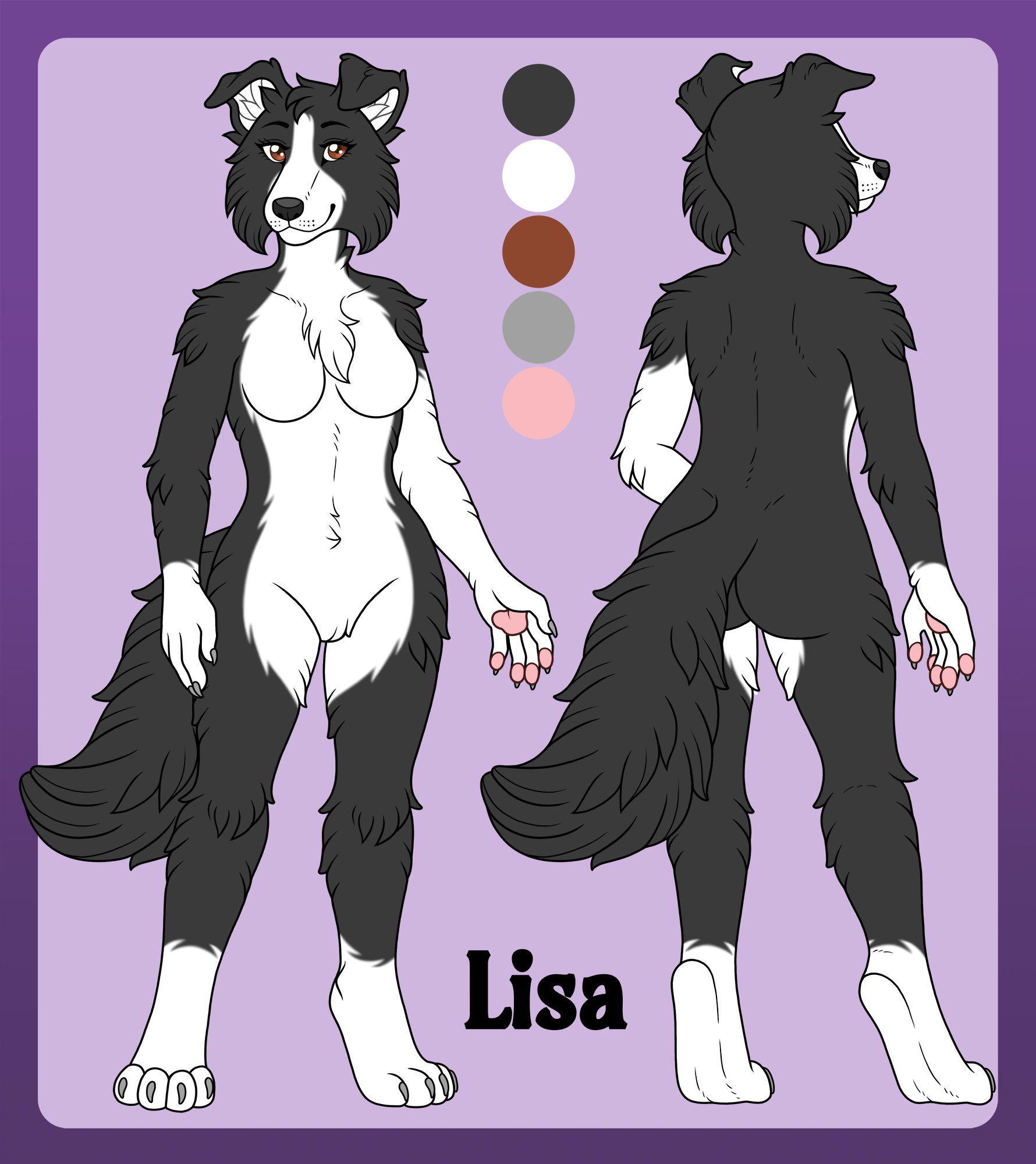 Lisa Reference (Flat Colour)