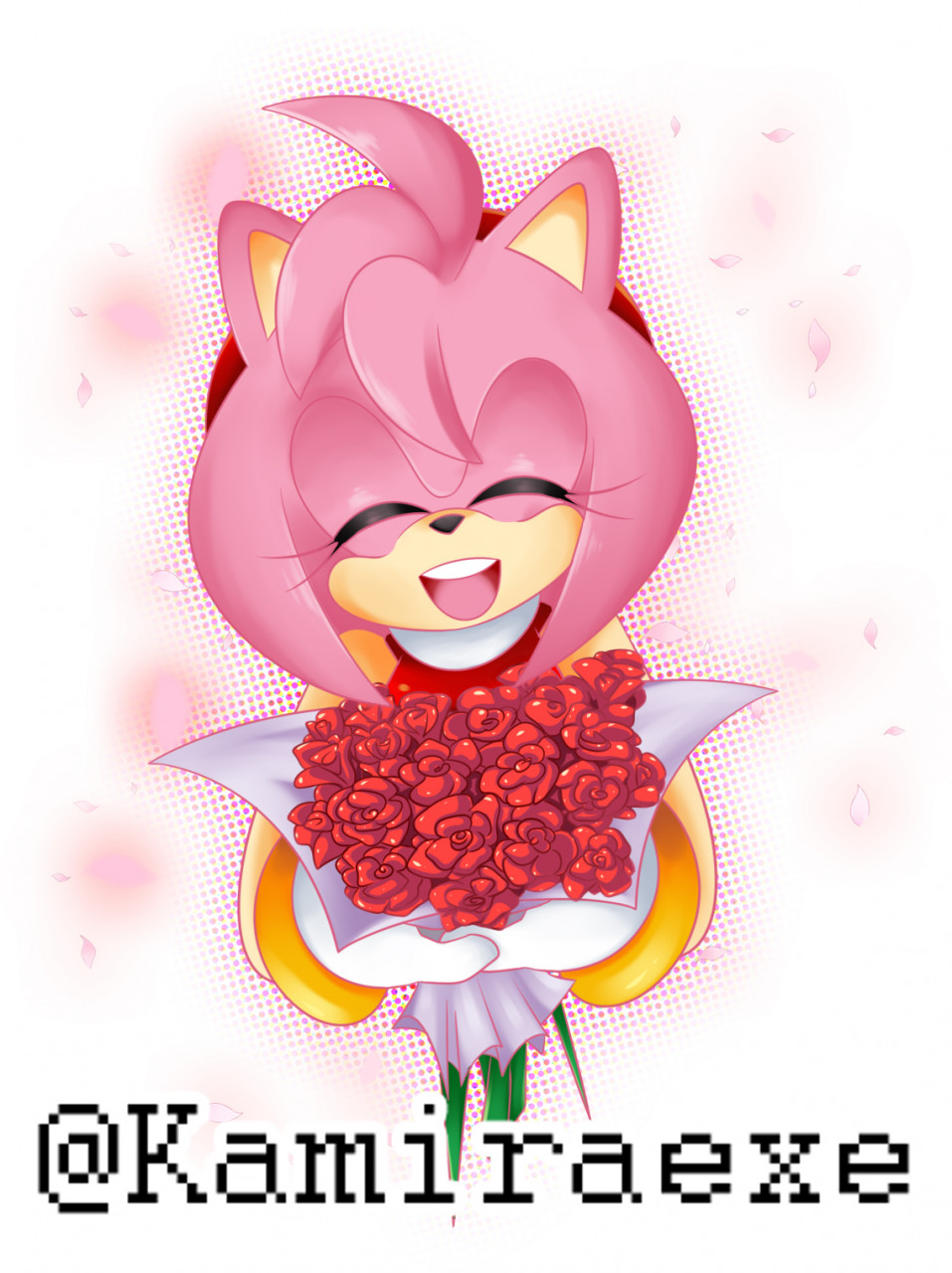 Rita 🌸 on X: Sonic and Amy Rose wishes you a very Happy New Year