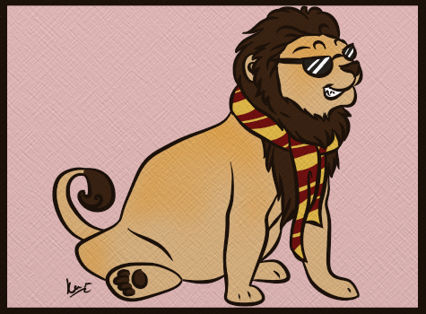 Featured image of post Gryffindor Cute Lion / The gryffindor lion by elizabethholmes on deviantart.