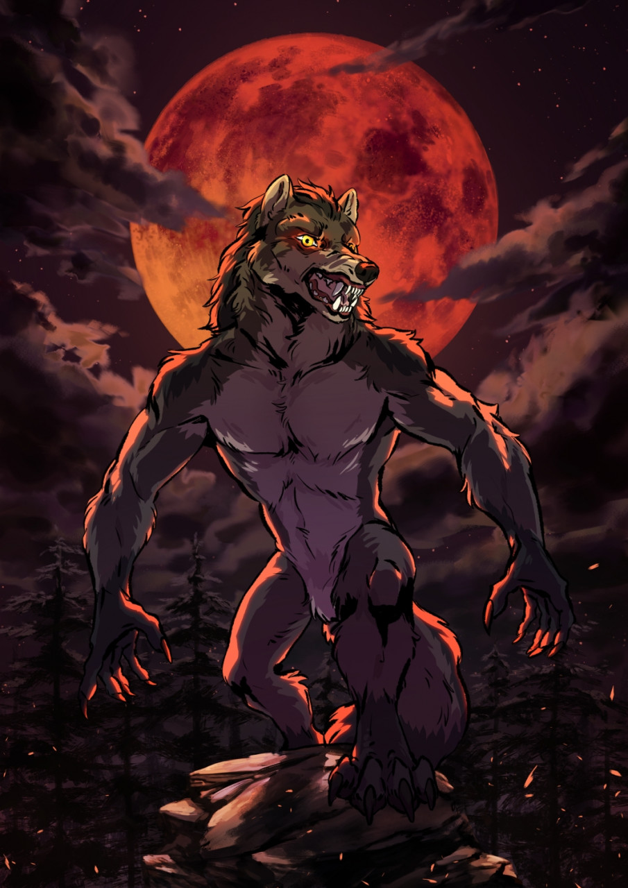 blood moon werewolf