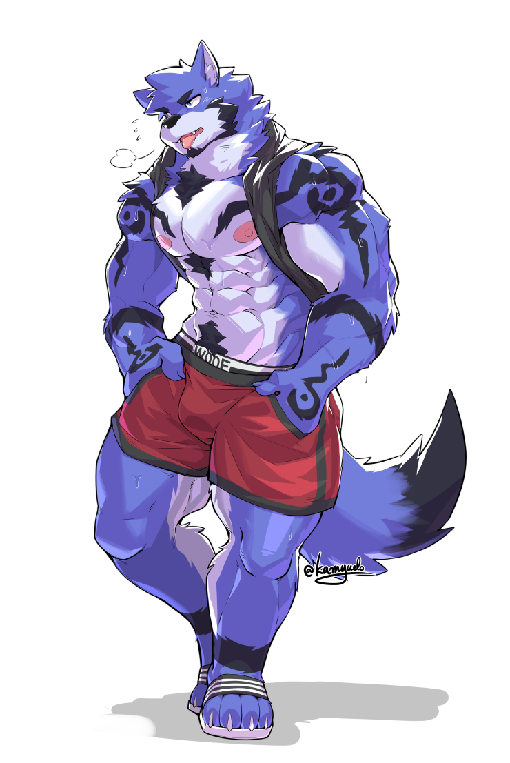 Wolfo doodle by Kamyuel -- Fur Affinity [dot] net