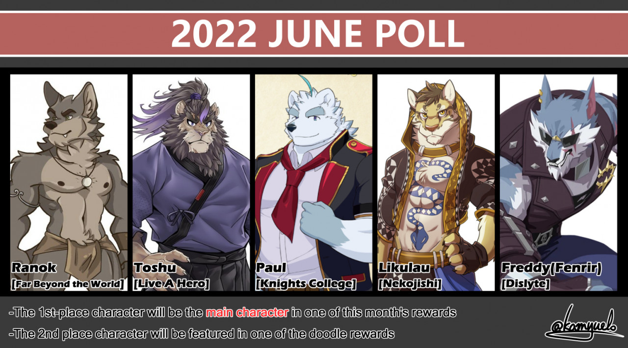 June reward poll! by Kamyuel -- Fur Affinity [dot] net