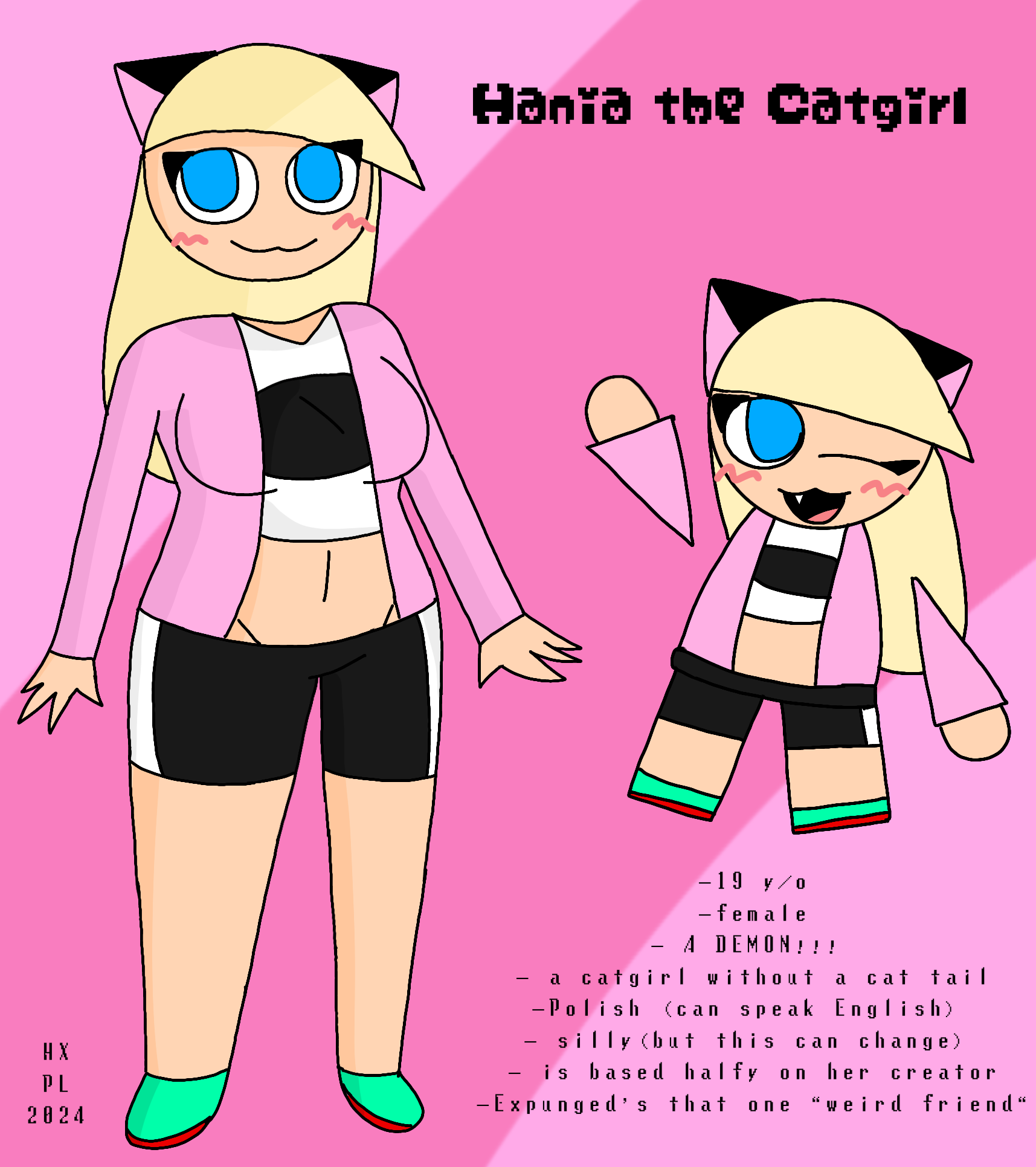 Hania the catgirl (oc/persona) by KanbaruSuruga -- Fur Affinity [dot] net