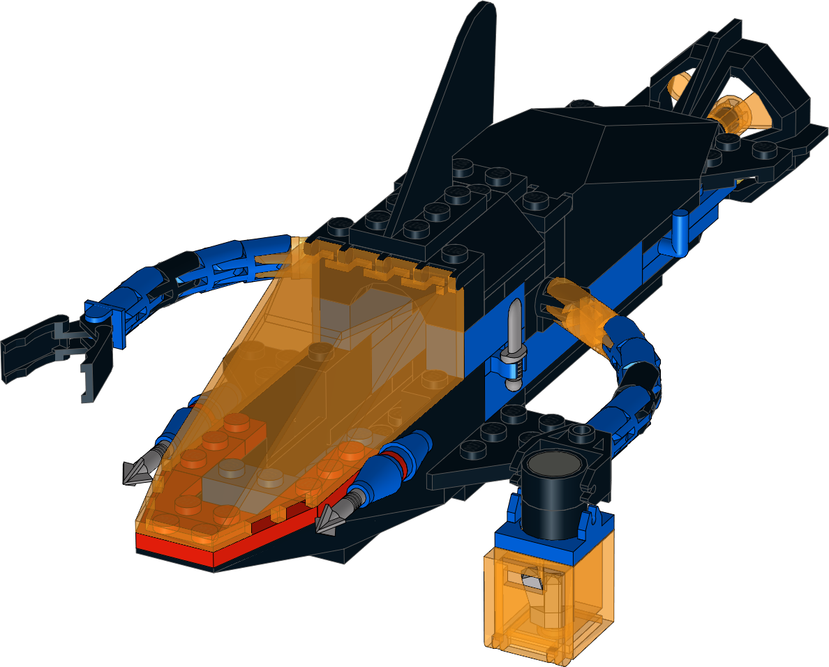 Lego deep sea online predator